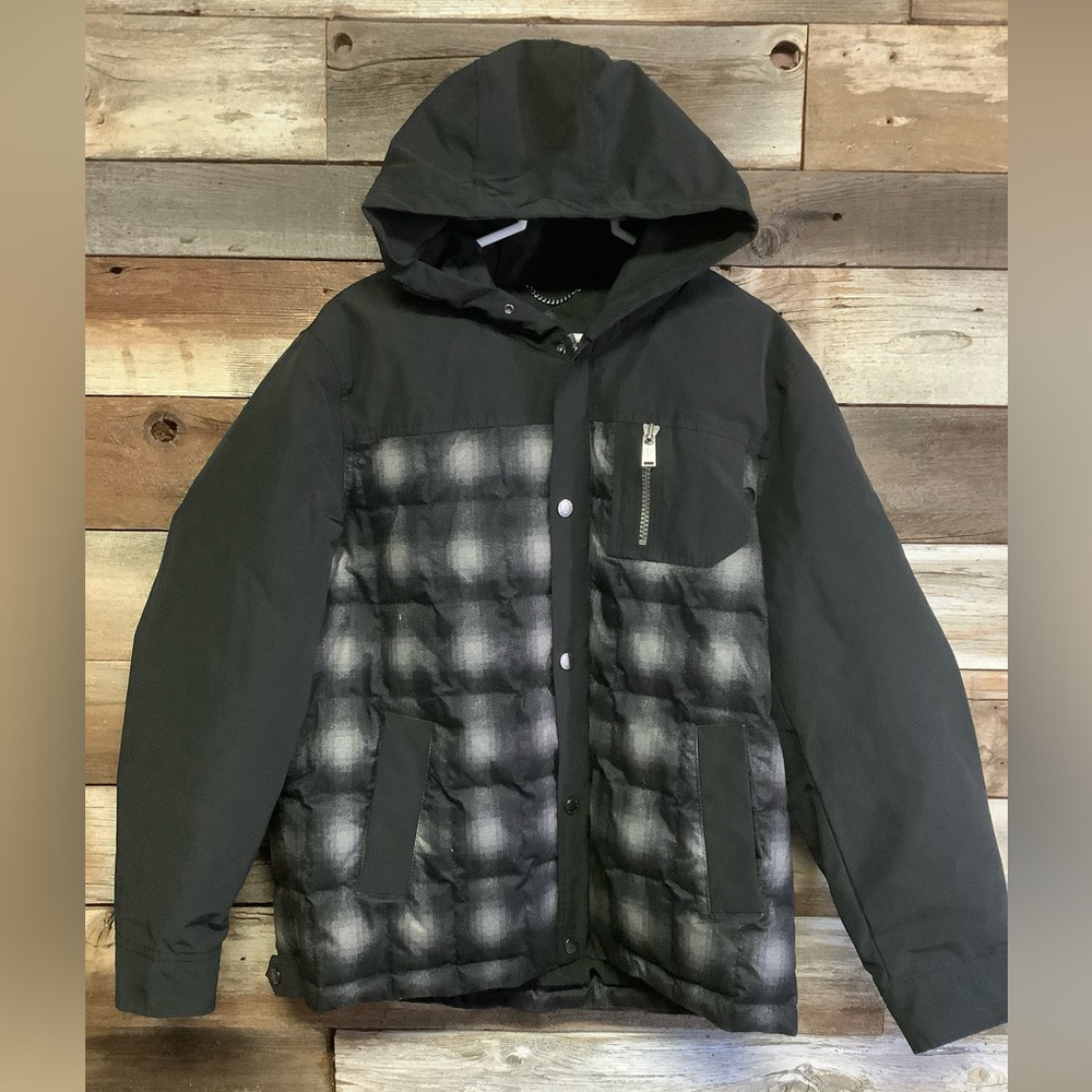 Pendleton Down Jacket 650 Fill Men’s Large Plaid … - image 1